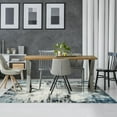 thumbnail image 3 of Luxe Weavers Olimpia Collection 5956 Blue 5x7 Modern Abstract Area Rug, 3 of 8