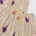 thumbnail image 5 of Halloween Pajamas Halloween Graphic Short Sleeve Pajamas for Women Set, 5 of 8