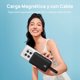 thumbnail image 4 of Power Bank Magnética PD 30W 10000 mAh Baseus Magsafe con Cable USB-C (Negro), 4 of 7