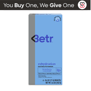 BETR Remedies Rehydration Electrolyte Powder Packets, Strawberry Lemonade, Drink Mix, 6 Packets (0.6 oz Each)