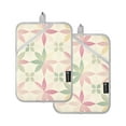 thumbnail image 7 of Yayeee Pot Holders Kitchen Heat Resistant with Pocket 7"x9.8" Cotton Oven Cooking Hot Pads, Light Pink Geometric, 7 of 7