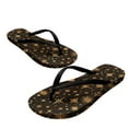 thumbnail image 2 of Psesaysky Stars Moon Printed Flip Flops for Women Girls Comfort Durable Versatile Sandals for Indoor Outdoor FootWear, 2 of 7