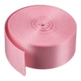 thumbnail image 1 of Correa de cinta de nylon plana Uxcell para mochilas y estantes de equipaje, uso ligero, rosa, 1 of 6