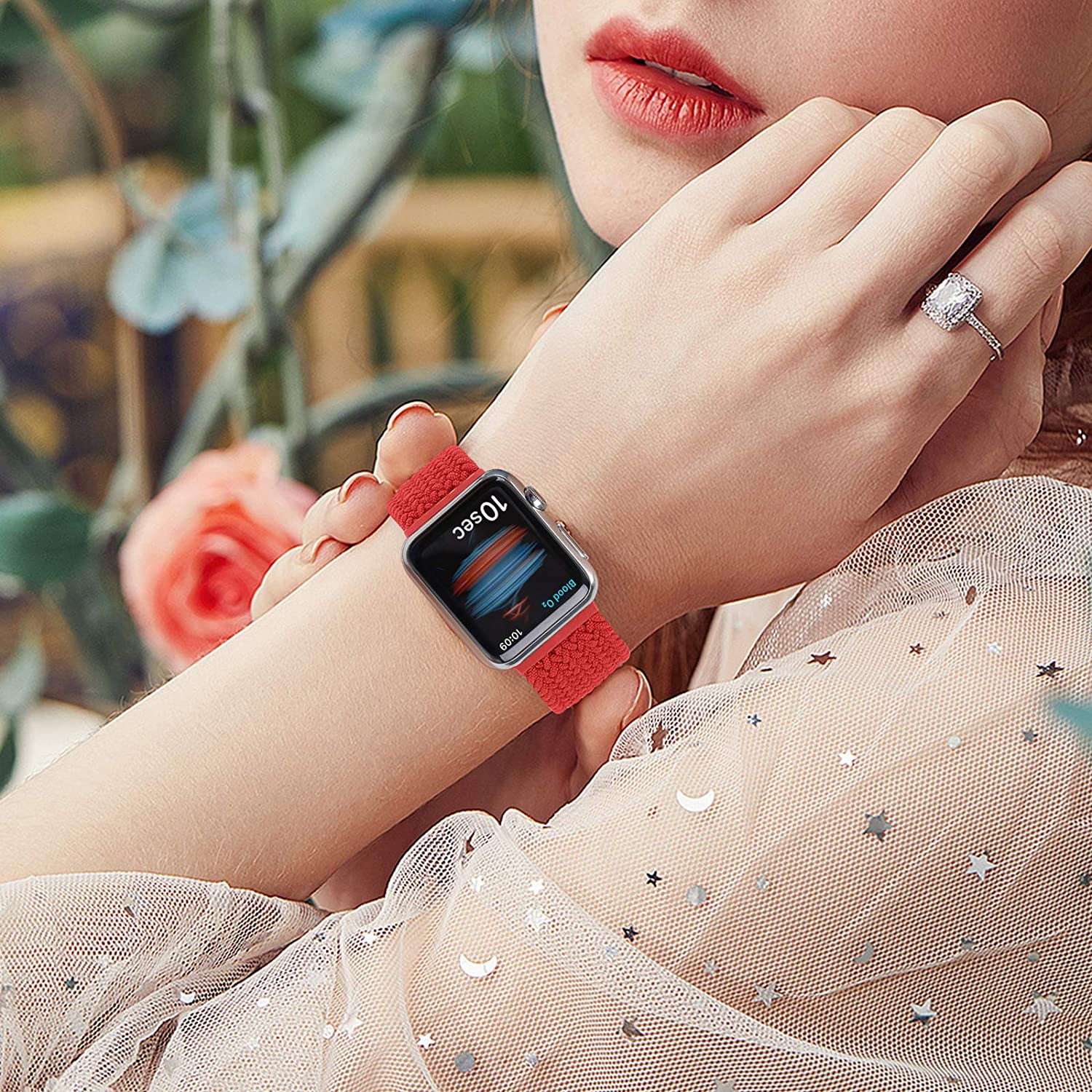 Stretchy Braided Band Compatible with 