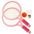 thumbnail image 1 of WHAMVOX 2 Pcs Raquette de Badminton Simulation ABS Rose Style Dessin Animé pour Activités Extérieures, 1 of 6