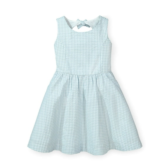 Hope & Henry Girls' Button Back Party Dress