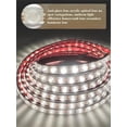 thumbnail image 2 of Tira de luz LED flexible para bañador de pared, IP67, 24 V CC, para exteriores, resistente al agua, accesorio de iluminación para bañador de pared, tira de iluminación con retroiluminación, 2 of 5