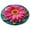C, variant on KDFWDM Plush Diatomaceous Earth Bath Mat with realistic Flower Design - Super Absorbent Quick Dry Floor Mat for Bathroom Shower, Non-Slip Water Absorbing Rug (60x60cm)