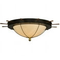 thumbnail image 3 of Meyda Tiffany 140743 Nautical 12 Light 74" Wide Flush Mount Bowl Ceiling Fixture - Bronze, 3 of 4