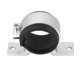 thumbnail image 3 of Aleación de aluminio 50 mm Soporte de montaje de bomba de combustible para automóvil Soporte de abrazadera de filtro único Plata, 3 of 5