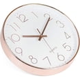 thumbnail image 2 of Reloj de pared grande y moderno, redondo, sin ruido, para sala de estar, oficina y cafetería, 2 of 4