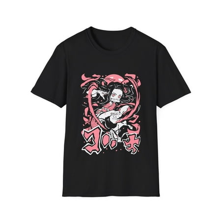 EverFind Nezuko demons slayer pink Uni T-Shirt, Anime Gift for Manga Fans, Cosplay Christmas Gift Shirt, Sweater, Hoodie