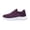 Purple -AH09, variant on Domzle Walking Shoes for Women Wide Width Slip On Casual Comfort Walking Shoes Blue US-7