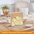 thumbnail image 5 of Bees and Flowers Acrylic Napkin Holder Clear Paper Tissue Dispenser Kitchen Dining Room Bathroom Party Hotel, 5 of 8