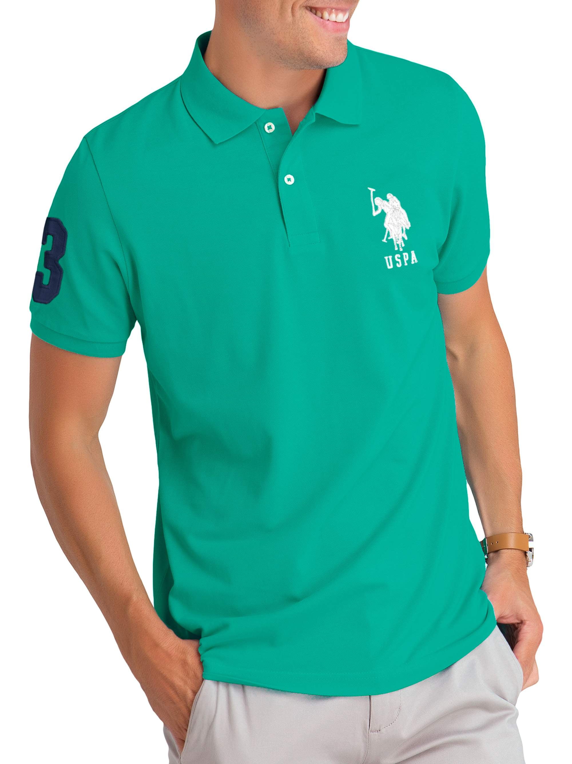us polo green t shirt