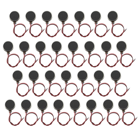 Motores de vibración DaFurui 30 piezas de 10 mm x 2,7 mm DC 3 V 1200 rpm