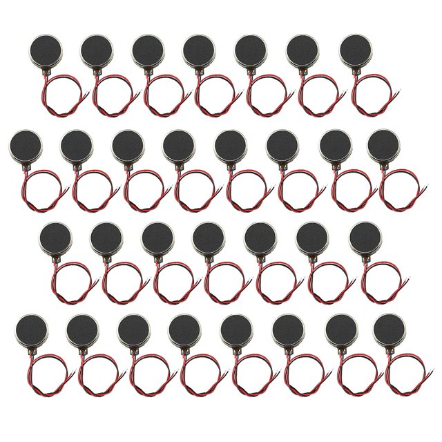 Motores de vibración DaFurui 30 piezas de 10 mm x 2,7 mm DC 3 V 1200 rpm