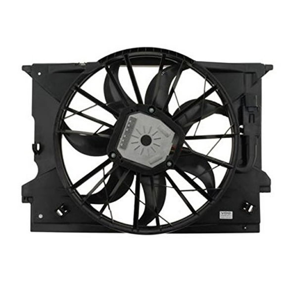 Dual Radiator and Condenser Fan Assembly - Cooling Direct Fit/For MB3115116 03-06 Mercedes-Benz E320/500/55, 07-09 E550, 06-11 CLS-Class