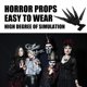 thumbnail image 3 of Juguete de garra articulada ANGGREK Halloween dedos articulados flexibles Otros, 3 of 8