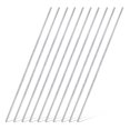 thumbnail image 1 of 10pcs 316 Stainless Steel Round Rod Bar, 1x100mm Silver Solid Shaft Rods, 1 of 6