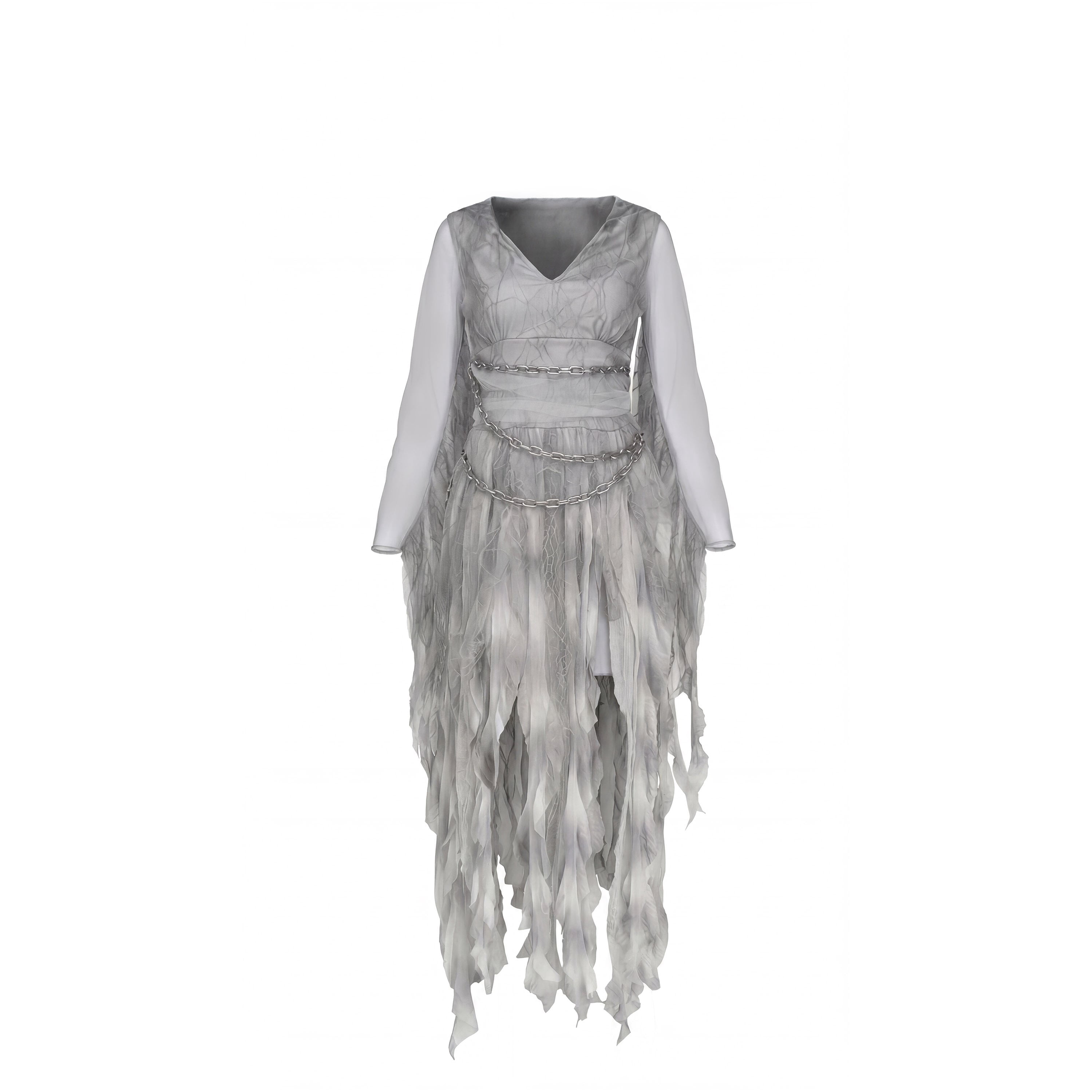 Enchanted Ghost Halloween Costume for Adults, Women's Size XL (16/18), by Way to Celebrate