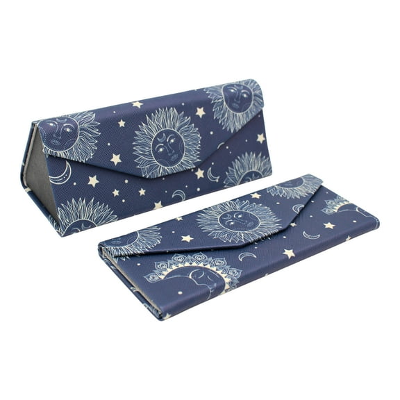 REAL SIC Halloween/Horror/Occult Glasses Case – Sun, Moon & Stars