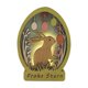 thumbnail image 1 of Easter Bunny Ornament Handcrafted Glowing Wooden Easter Decorations, 1 of 6