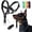 Black, variant on No-Pull Dog Head Halter - Adjustable Dog Muzzle Leash, Padded Head Collar for Dogs to Prevent Heavy Pulling On The Leash(Black,M)