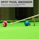 thumbnail image 4 of 1Pcs 57mm Durable White Red Resin Billiards Spot Pool Snooker Practice Training Cue Balls Sports for, 4 of 5