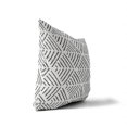 thumbnail image 3 of Tribal Dreamer Ivory Charcoal Throw Pillow, 3 of 4