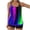 Purple#women's swim tankini, variant on Moxiu Flowy Tankini Swimsuits for Women Floral Tummy Control Modest Beach Bathing Suits Long Torso Tank Tops with Boyshorts 2026