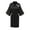 ZA Black, variant on VEKDONE 2025 Clearance Women's Long Robe Plus Size Fuzzy Fleece Housecoat Maxi Full Length Plush Flannel Soft Long Sleeve Bathrobes with Pockets