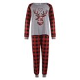 thumbnail image 3 of Christmas Pajamas For Family - Family Christmas Pjs Matching Sets  Plaid, 3 of 10