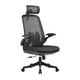 thumbnail image 2 of Silla de Escritorio Giratoria, Silla de Malla Ergonómica, Silla de Computadora, Silla con Respaldo, Silla de Juego, Cojín Grueso P Respaldo alto negro BLESIY Sillas de oficina, 2 of 8