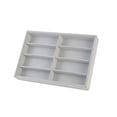 thumbnail image 2 of 8-Slot Velvet Eyeglass Storage Tray - Sunglass Display Organizer for Drawer, Counter, Cabinet, 2 of 6