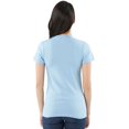 thumbnail image 3 of American Apparel T-Shirt en Jersey Fin, 2XL, Bleu Bébé, 3 of 5