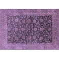 thumbnail image 1 of Ahgly Company Indoor Rectangle Oriental Blue Industrial Area Rugs, 2' x 3', 1 of 4