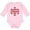 AD-Pink, variant on Inktastic Happy Canada Day- maple leaf circle Boys or Girls Long Sleeve Baby Bodysuit