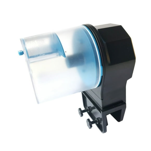 Abreuvoir Automatique pour aquarium, Mangeoire Intelligente à Minuterie, Grande Capacité, Convient aux Petits Poissons d'Aquarium et aux Bacs à Tortues