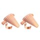 thumbnail image 4 of Monstrate Pack of 10 Gardening Label Copper Plaques Nursery Wire Markers Labels Sorting Sign Garden DIY Flowers Classification Plants Oro rosa 2piezas Monstrate CBP209095, 4 of 5