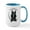 White/Blue Inside, variant on CafePress - Belgian Sheepdog IAAM Large Mug - 15 oz Ceramic Large White Novelty Mug