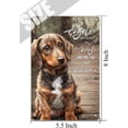 thumbnail image 5 of Angels Don't Always Have Wings Sometimes They Have Whiskers Unique Tin Sign Dachshund Dog Lovers Gift Animal Wall Art Cafes Bar Plaque Sign Inspirational Quote Sign 5.5x8 inches, 5 of 7