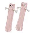 thumbnail image 4 of Calcetines de tubo medio unisex Yuyangstore Club Celebrity Toe rosa, 4 of 7