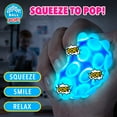 thumbnail image 5 of Power Your Fun 6pk Pop Ball Travel Fidget Toys - Sensory Toys (2 LED, 2 Glow in the Dark, 2 Regular), 5 of 8
