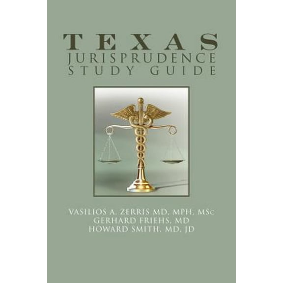 Pre-Owned Texas Jurisprudence Study Guide (Paperback) 1465343873 9781465343871