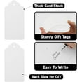 thumbnail image 3 of White Gift Tags with String, Blank 2X4 Inch Tags for Presents, 50 Pcs White 2X4 Inch, 3 of 7