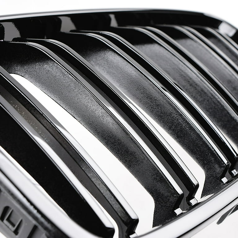 Astra Depot Left Right Chrome Kidney Grille Compatible With 1997-2003 BMW E39 520i 523i 525i 528i 530i 535i 540i M5 4DR