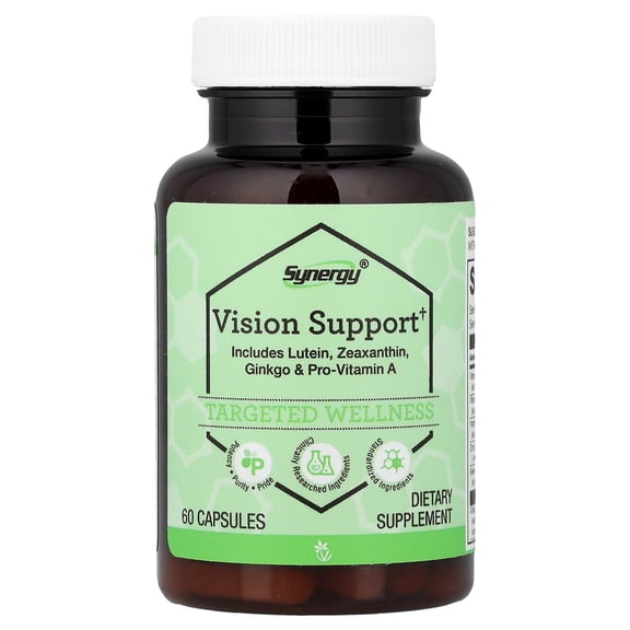 Vitacost Synergy®, Vision Support, 60 Capsules