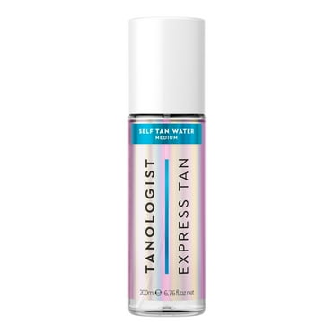 Tanologist Express Self Tan Water, Medium Tan, 6.76 fl.oz/ 200 ml Bottle,