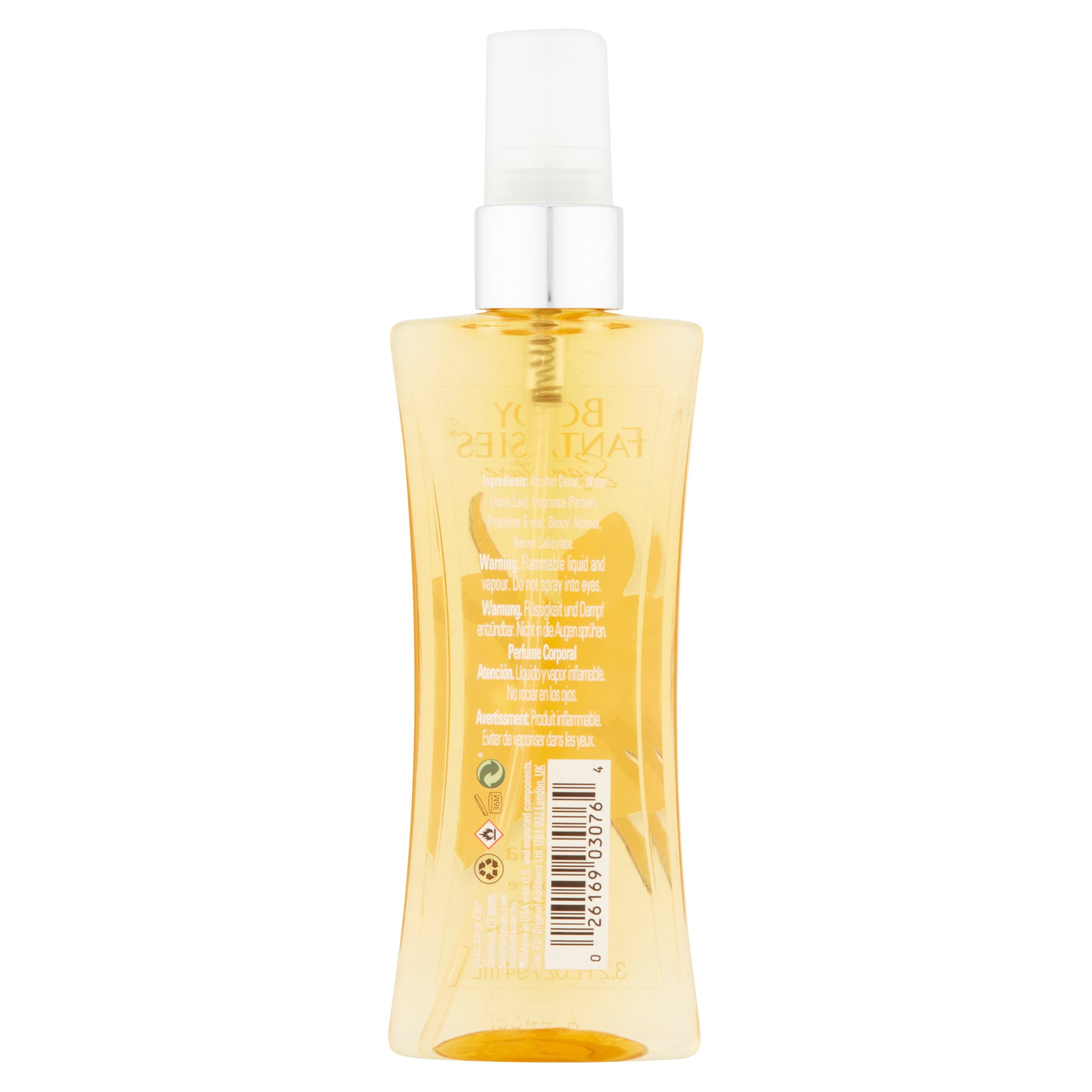 Body Fantasies Vanilla Fragrance Body Spray 94ml, 94ml